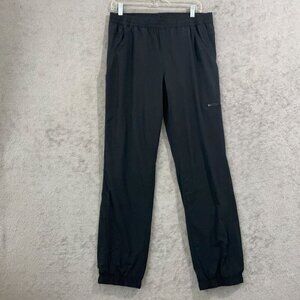 NWOT Eddie Bauer Womens 8 Black Fleece-Lined Joggers